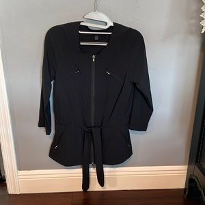 Soma intimates xs nylon jacket with belt black